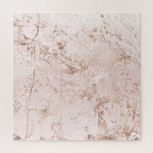 Pink marble: golden texture background. jigsaw puzzle