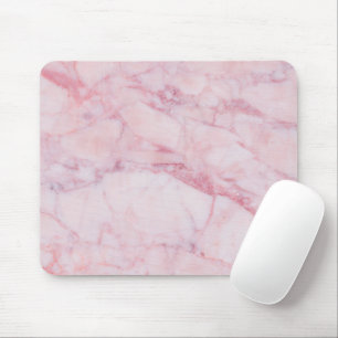 Pink Marble Mouse Mat