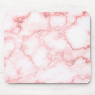 Pink Marble Plain Mouse Mat
