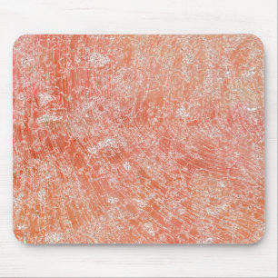 Pink Marble Print Mouse Mat