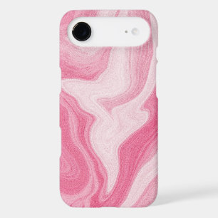 Pink Marble Swirl Pattern – Aesthetic Abstract 
