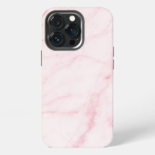 Pink Marble Textured iPhone 13 Pro Case