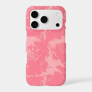 Pink Marbled Cloud abstract