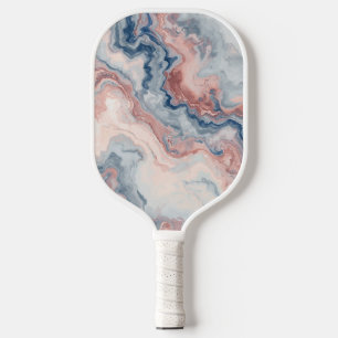 Pink Marbled Custom Pickleball Paddle