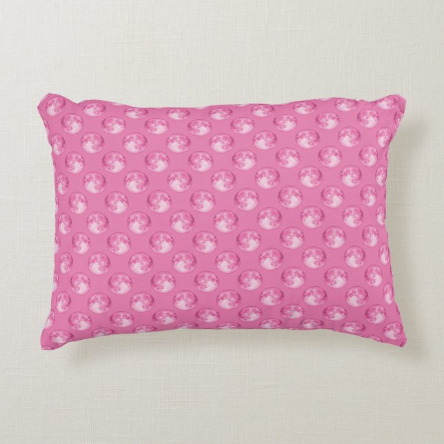 Pink Marbles Pattern Decorative Cushion (Front)