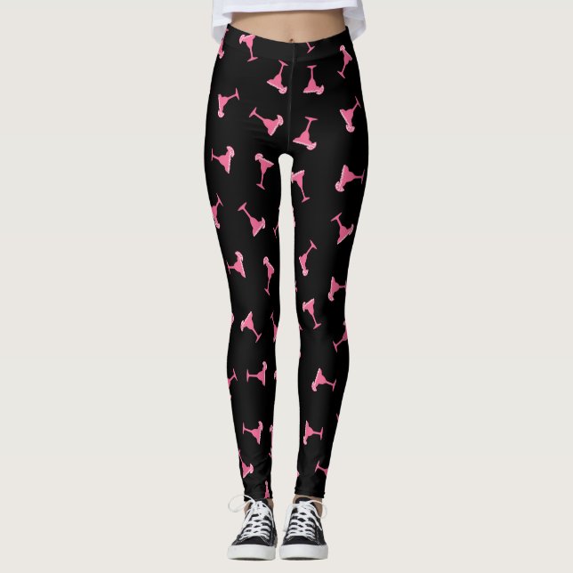 Pink Margarita Leggings (Front)
