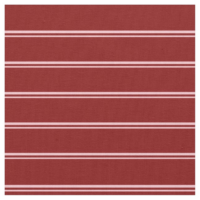 Pink & Maroon Striped Pattern Fabric (Close Up)