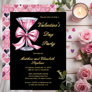 Pink Martini Coquette Bow Valantine's Day Party