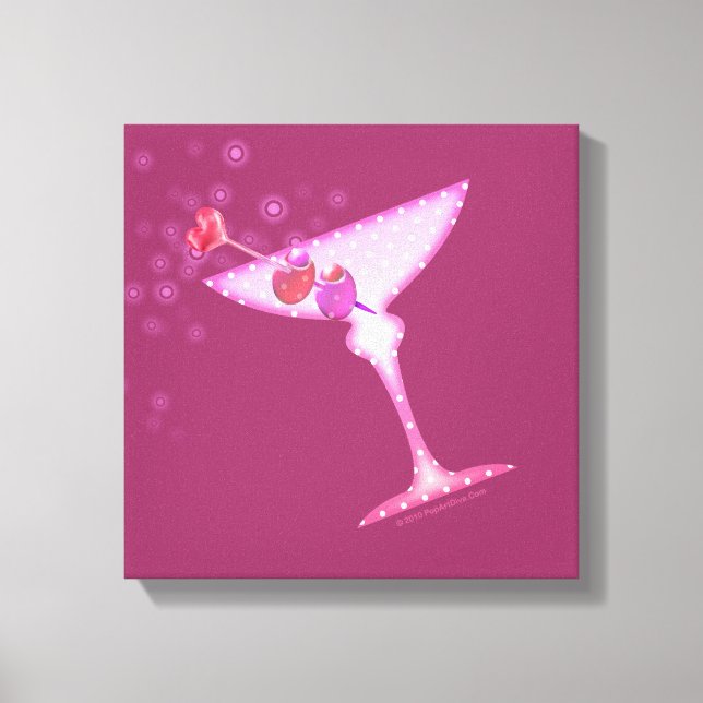 PINK MARTINI Gallery Wrapped Canvas (Front)