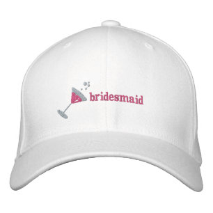 Pink Martini Personalised Embroidered hat