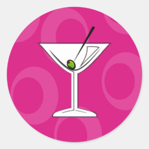 Pink Martini Stickers