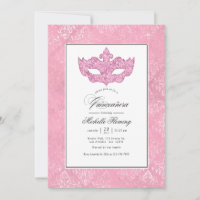 Pink Masquerade Quinceañera