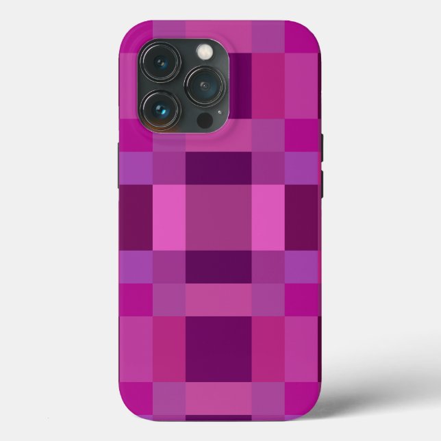 pink mauve and purple Case-Mate iPhone case (Back)