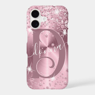 Pink Mauve Diamonds - Personalised