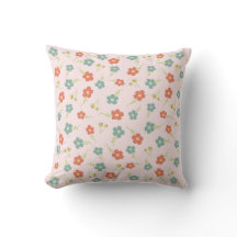 Pink Meadow Cushion