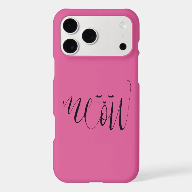 Pink Meow Cat (Back)
