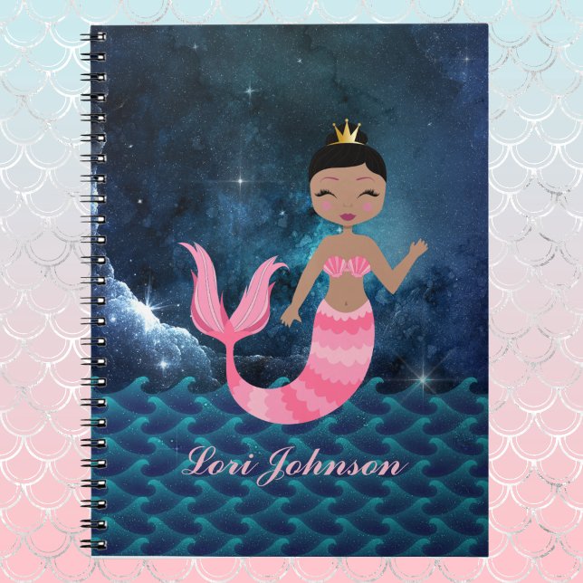 Pink Mermaid at Heart Fantasy Ocean Scene Planner (Creator Uploaded)