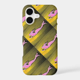 pink mermaids diving