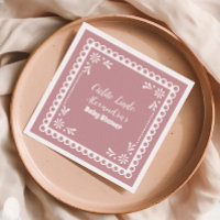 Pink Mexican Cielito Lindo Baby Shower