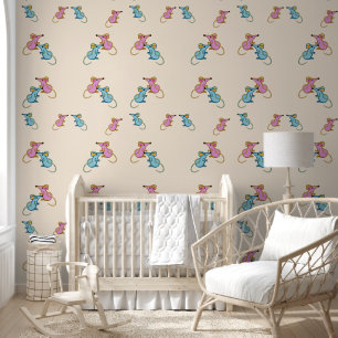 Pink mice, blue mice Wallpaper