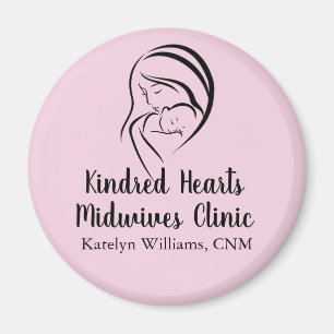 Pink Midwife Services Mum & Baby Birth Centre Magnet