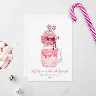 Pink Milkshake Sweet Holiday Christmas