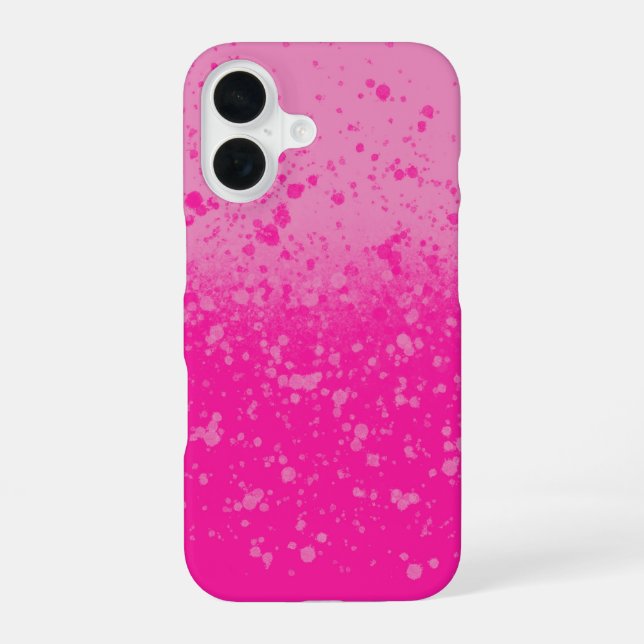 Pink Minimalism  iPhone 16 Case (Back)