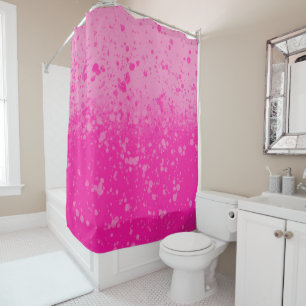 Pink Minimalism Shower Curtain