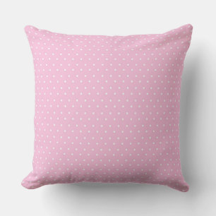 Pink/Mint Polka Dot Reversible Pillow