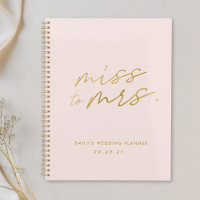 Pink Miss to Mrs. Personalised Bridal Wedding
