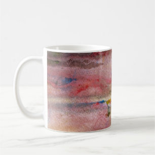 Pink Mist Design Monogram Mug