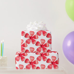 Pink MOD Daisy Flower Spring Summer Garden Wedding Wrapping Paper