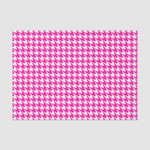 Pink Modern Houndstooth at Emporiomoffa Tissue Paper