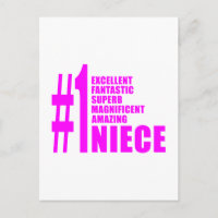 Pink Modern Nieces : Number One Niece