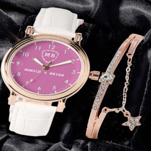 Pink Monogram Watch