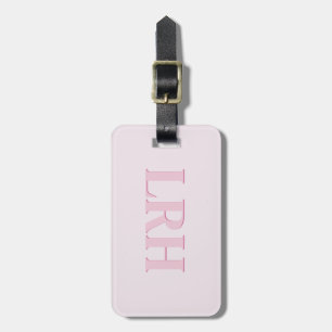 Pink Monogrammed Women’s Golf Bag Tag Keychain
