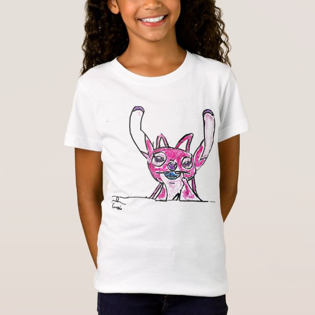Pink monster T-Shirt (Front)