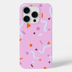 Pink mood iPhone 15 pro case