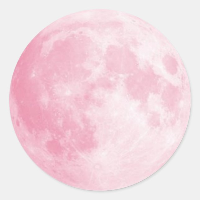 pink moon 20 stickers (Front)
