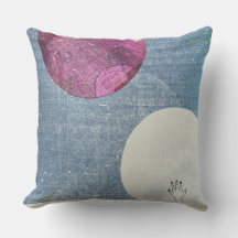 Pink Moon Pillow