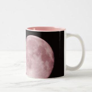 Pink Moon Two-Tone Coffee Mug