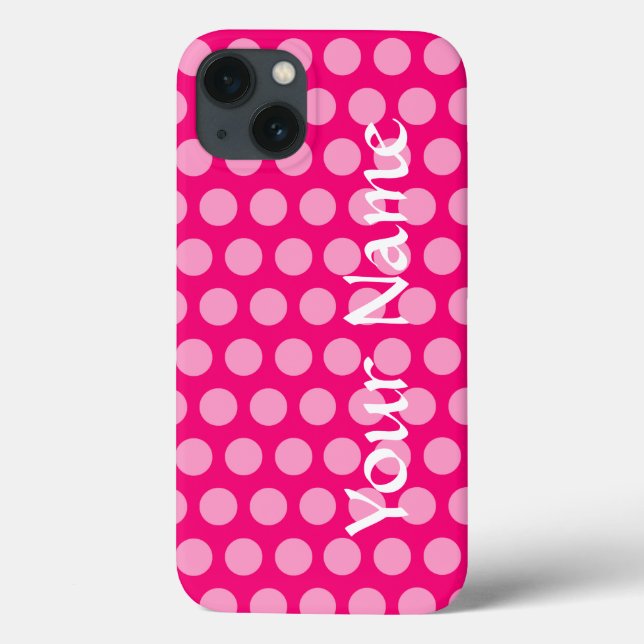 Pink Moroccan Moods Dots Case-Mate iPhone Case (Back)