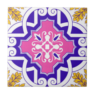 Pink Mosaic Portuguese Mediterranean Tile