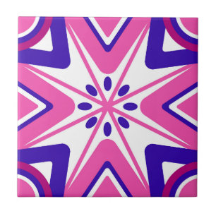 Pink Mosaic Portuguese Mediterranean Tile