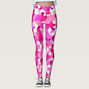 Pink Mosaics Leggings