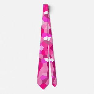 Pink Mosaics Tie