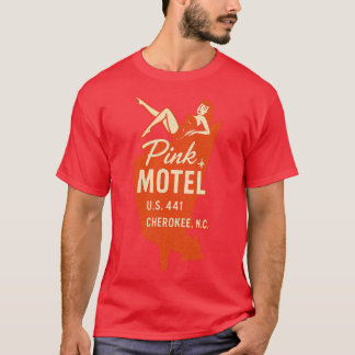 Pink Motel Fairy - Cherokee, NC Retro 50s & 60s Ro T-Shirt