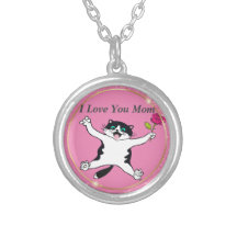 Pink Mother's Day I Love You Mum Cat Mum