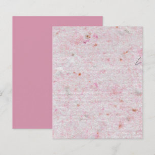 Pink Mottled Handmade Texture Scrapbook Paper