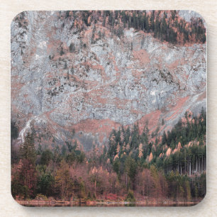 Pink Mountain Blues Coaster